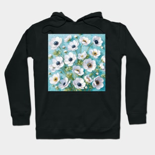 Anemone Flowers Hoodie